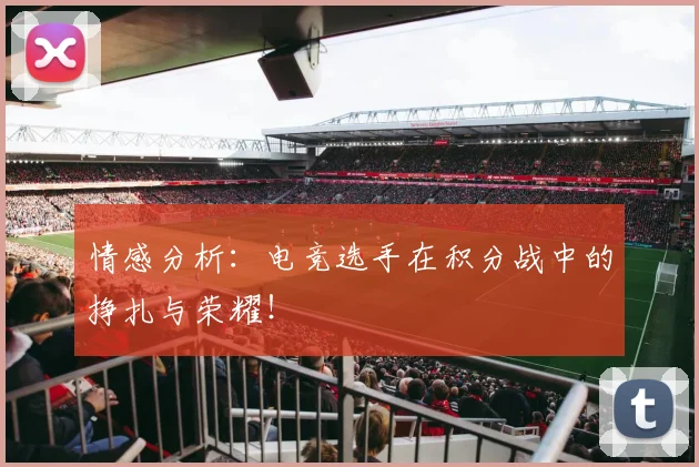 情感分析：电竞选手在积分战中的挣扎与荣耀！